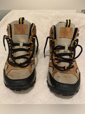 G.H. Bass & Co. Tan and Black Hiking Boots